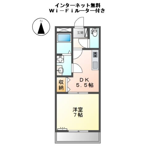 ガーデンホームオーブの間取り