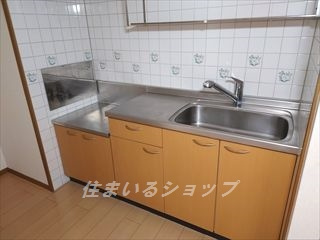 安芸高田市吉田町吉田の賃貸マンションのキッチン