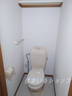 安芸高田市吉田町吉田の賃貸マンションのトイレ