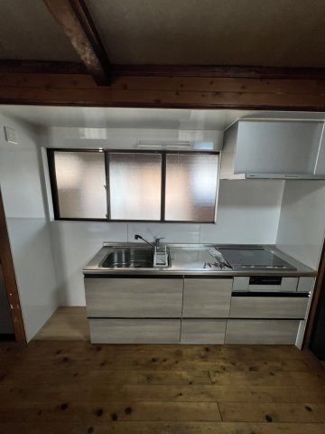 古城町戸建てのキッチン