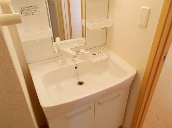 フェリア糸井Ｆの洗面所