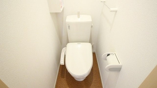 【トイレ】 | グランドノーブルヴィラ　Ｃ | トイレもきれいです