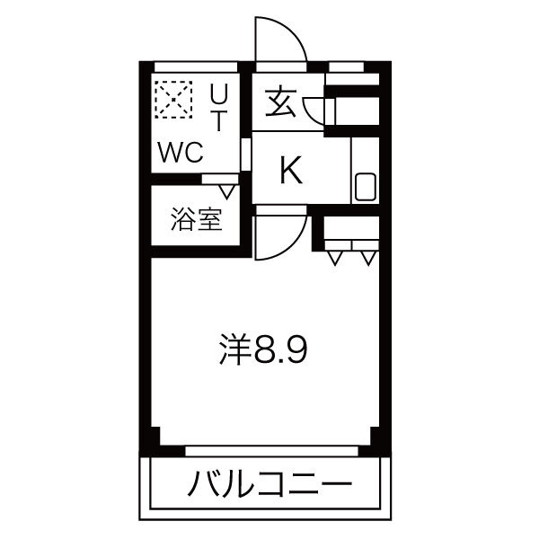 ビューテラス岡本の間取り