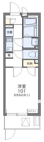 レオネクストルミエール御影の間取り