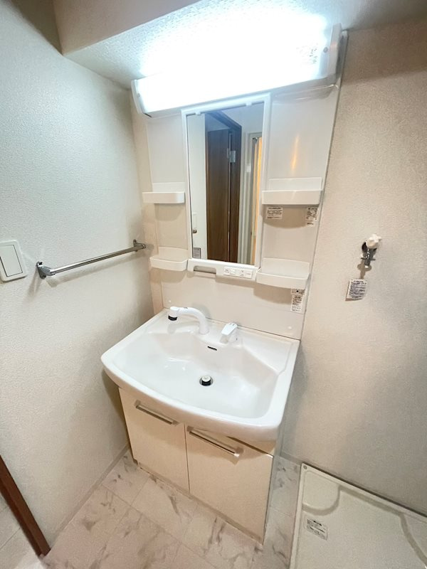 サクラート駅南の独立洗面台