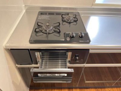 【キッチン】 | トラセンタ | グリル付き2口コンロ