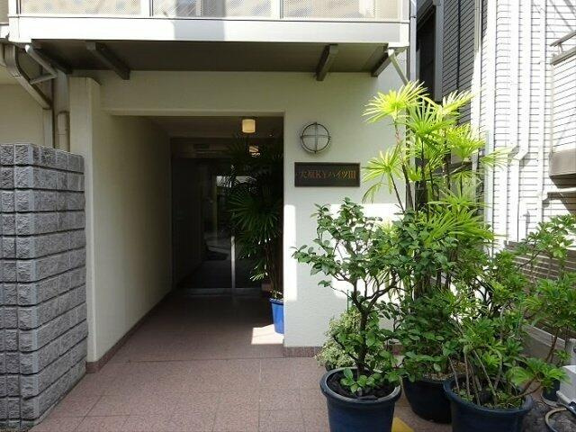 大原ＫＹハイツⅢのエントランス