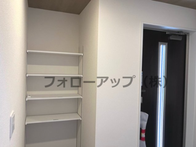 リーブルガーデン筑後市尾島第二の収納|ちょっとした収納スペースも充実しています