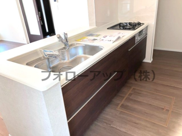 リーブルガーデン筑後市尾島第二のキッチン|お料理しやすいキッチンです