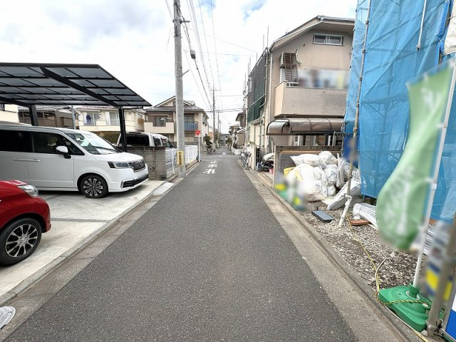 【前面道路含む現地写真】 | 練馬区関町南3丁目　新築一戸建住宅　全1棟　(保谷店) | 住環境の良さが魅力の住まい
