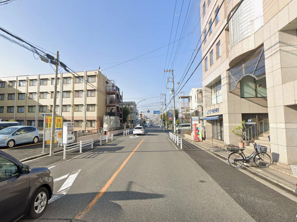 千葉市稲毛区緑町１丁目の店舗事務所の周辺