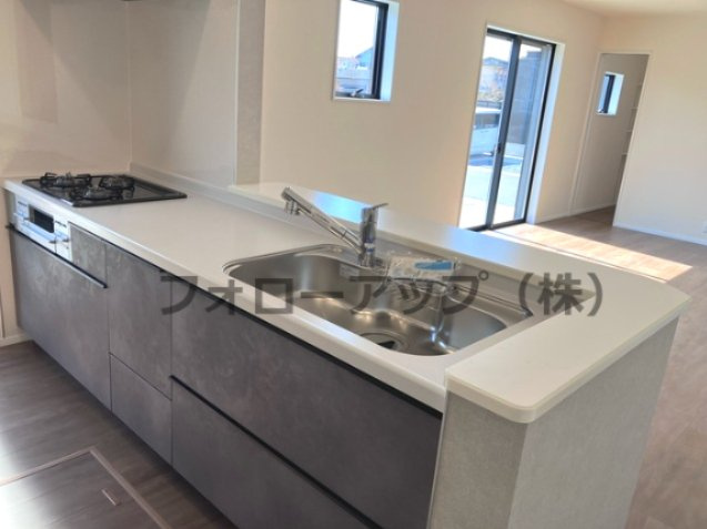 リーブルガーデン筑後市尾島第二のキッチン|キッチンでお料理をお楽しみください