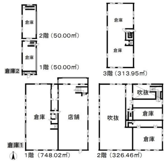 【間取り】 | 田原本町倉庫