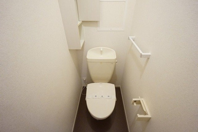 【トイレ】 | メゾンウィズⅡ | 落ち着いたトイレです