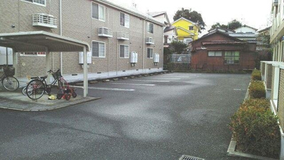 【駐車場】 | オードピュールⅠ | 駐車場です