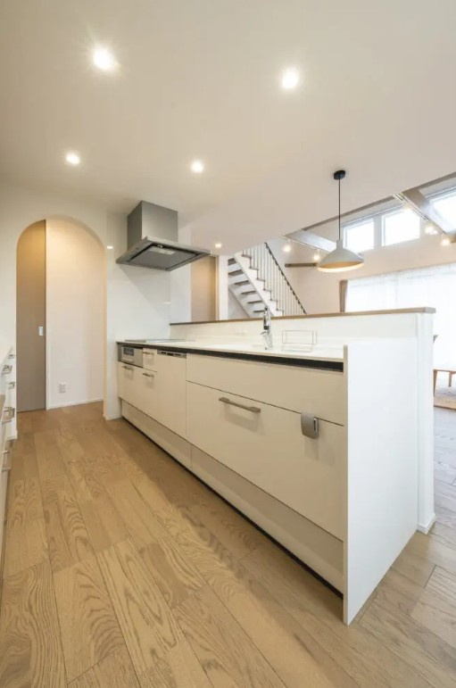 下野市薬師寺　新築戸建19のキッチン