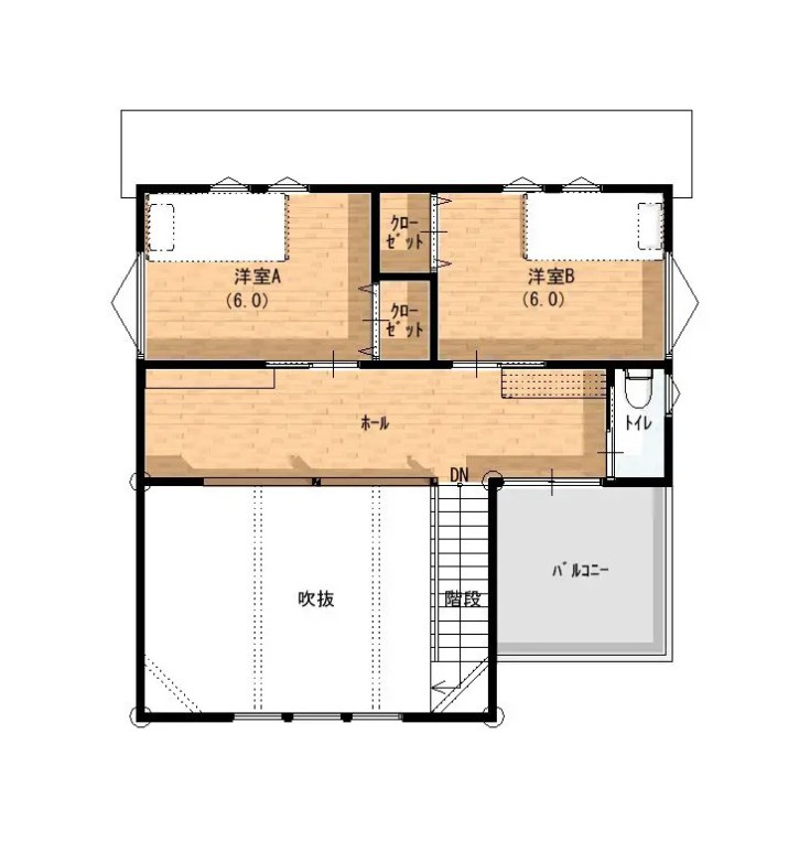 下野市薬師寺　新築戸建19の間取り