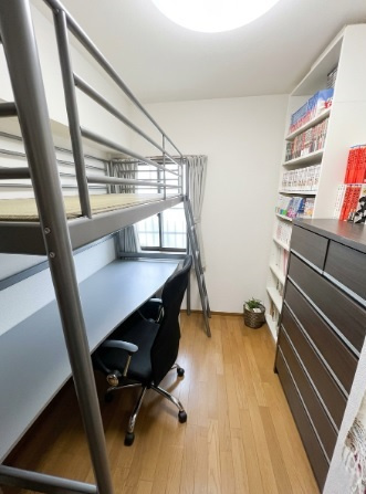 鶴ヶ島市藤金　中古マンション　東武東上線『若葉駅』徒歩9分の洋室