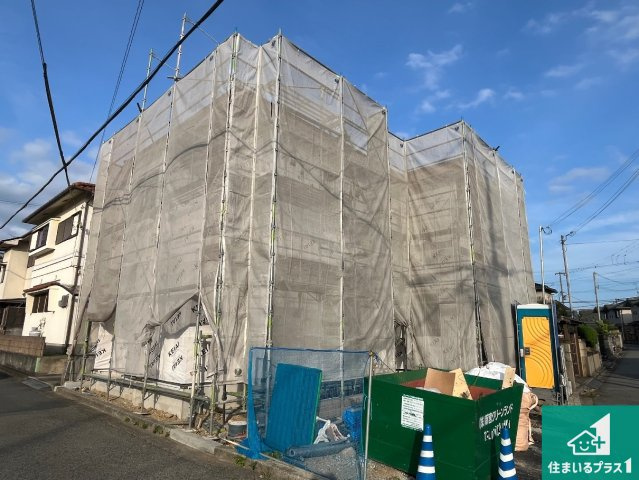 加古川市野口町北野　第13期　新築一戸建ての外観|周辺は落ち着いた街並みの住宅地！子育てがしやすい住環境です！まだ未完成ですが、現地でしかわからない事もございます。是非一度ご覧ください。
