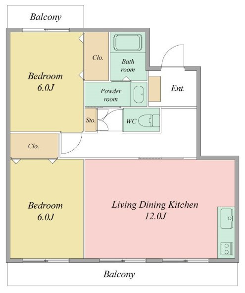 パラシオン・マルクⅢの間取り
