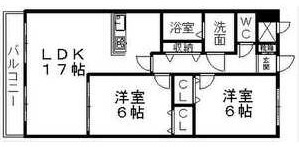 シャルム名東の間取り