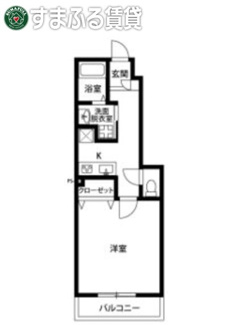 【間取り】 | アンプルールリーブル HugelⅠ　碧南市札木町