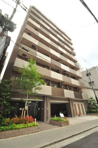 大阪市都島区東野田町１丁目の賃貸マンションの外観パース