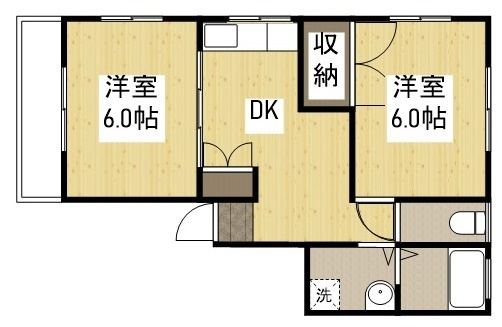 ソレイウタツノの間取り