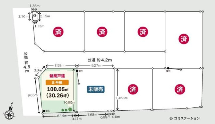川越市寺尾　新築戸建　ピアタウンの地図