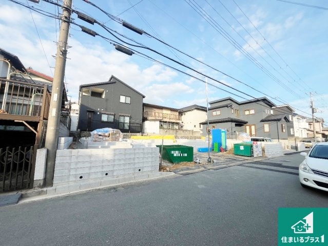 加古川市野口町北野　第12期　新築一戸建ての外観|現在建築中！落ち着いた街並みで新生活を始めることが出来そう！周辺の物件も併せてご紹介させて頂きます！
