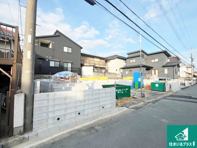 加古川市野口町北野　第12期　新築一戸建ての外観|現在建築中！落ち着いた街並みで新生活を始めることが出来そう！周辺の物件も併せてご紹介させて頂きます！
