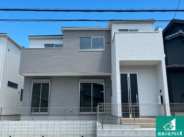 加古川市野口町北野　第12期　新築一戸建ての外観|お客様に長く安心して住んでいだだける事にこだわった家づくり！住んでからのアフターサービスにもしっかりと取り組んでいます！