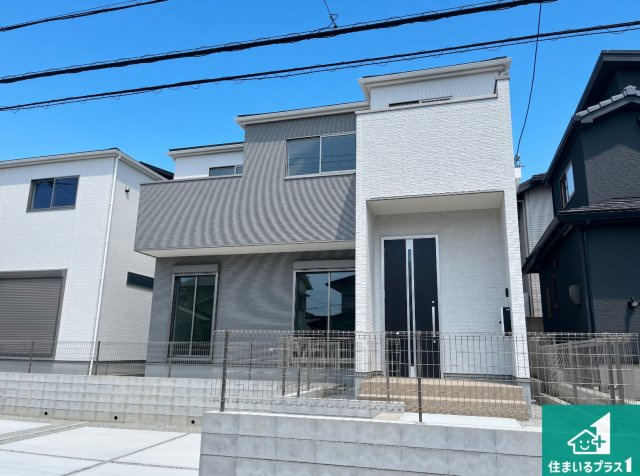 加古川市野口町北野　第12期　新築一戸建ての外観|安心の10年保証！外観を美しく保ち、雨水で汚れを落とします！気になることがありましたら、お気軽にお問い合わせください！
