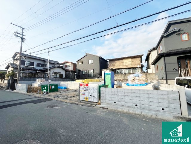 加古川市野口町北野　第12期　新築一戸建ての外観|現在建築中！落ち着いた街並みで新生活を始めることが出来そう！周辺の物件も併せてご紹介させて頂きます！
