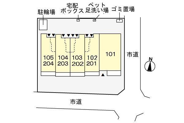 フラーゼの区画図