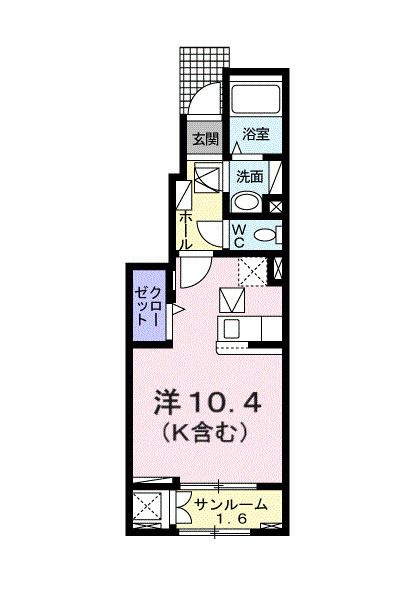 フラーゼの間取り