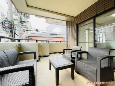 【バルコニー】 | ビレッジアール大淀南 | 同マンション別部屋参考写真