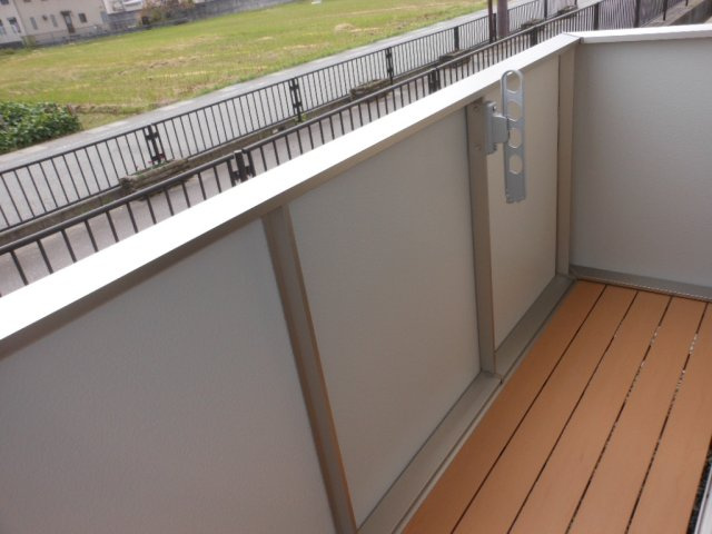 メゾンべールBのバルコニー