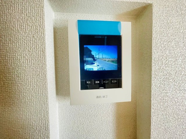 岡崎市赤渋町4期　新築分譲住宅　全1棟　1号棟のセキュリティ|モニター付きインターホンで来客対応も安心です♪