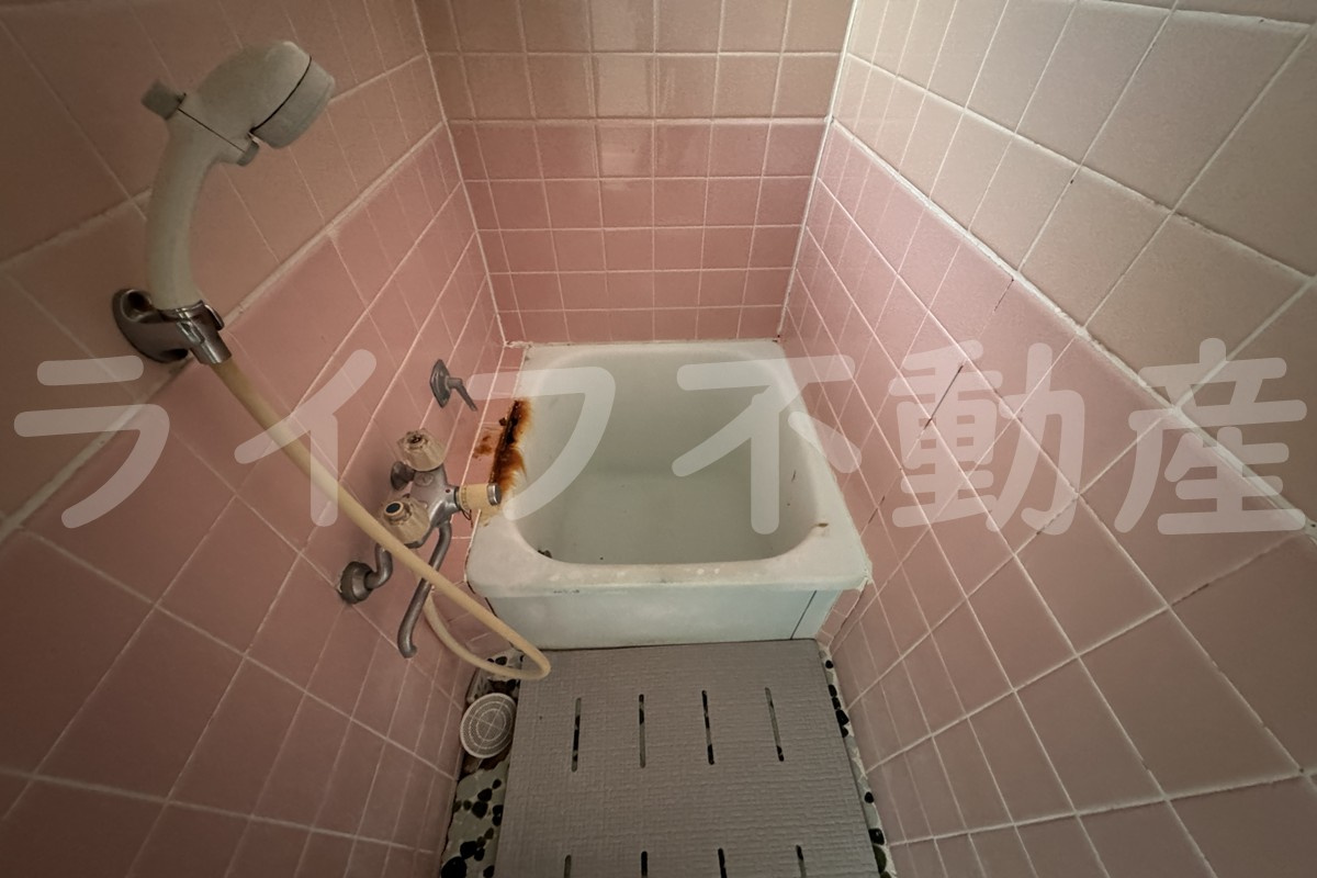 下小阪5丁目　貸家の浴室|日々の暮らしに欠かせないお風呂です