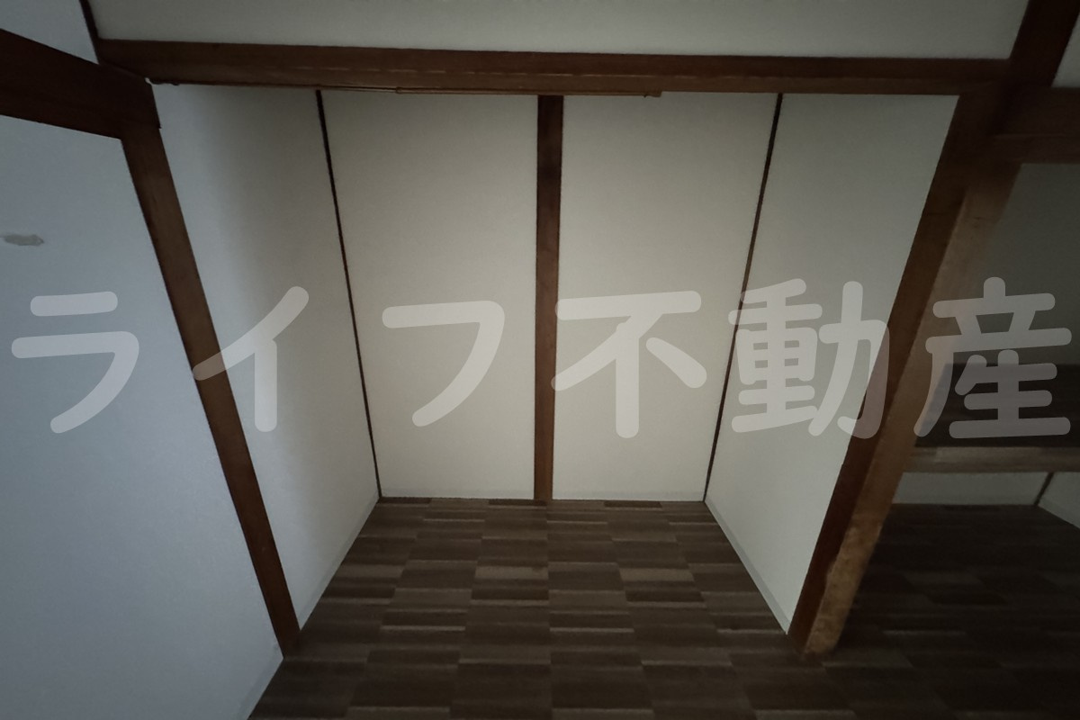 下小阪5丁目　貸家の収納|収納豊富です