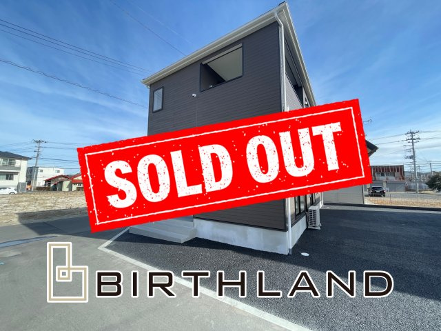 新築戸建・新築建売　本宮市本宮千代田第3　まゆみ小・第一中の外観|ご成約いたしました！