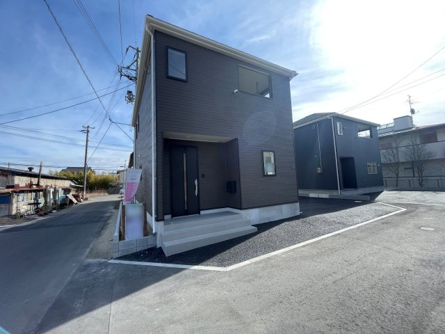 新築戸建・新築建売　本宮市本宮千代田第3　まゆみ小・第一中の前面道路含む現地写真