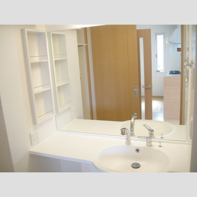 【洗面所】 | クローバー | 広い洗面スペース