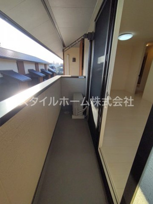 【バルコニー】 | ヴェルジェA | イメージ写真です。