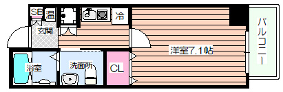 【間取り】 | フィオレ立売堀