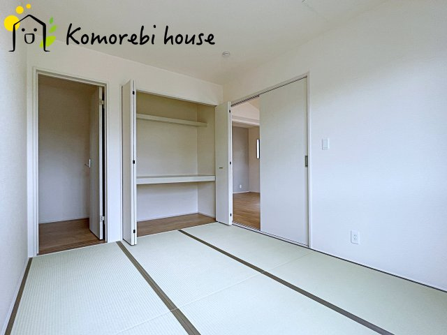 さいたま市西区二ツ宮　新築一戸建て　リーブルガーデン　02の和室|フローリングだけでなく、和室もあります