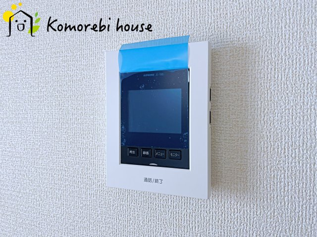 さいたま市西区二ツ宮　新築一戸建て　リーブルガーデン　02の防犯設備|モニター付インターホンです
