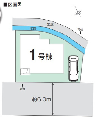【区画図】 | リナージュ岸和田市岡山町０１期 | 区画図