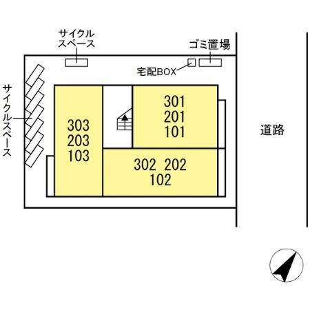 MUMcourt(マムコート)の区画図